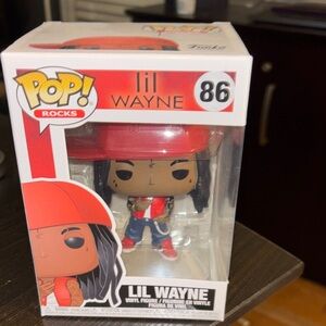 Funko Pop Rocks Figure with Red Hat and Jacket